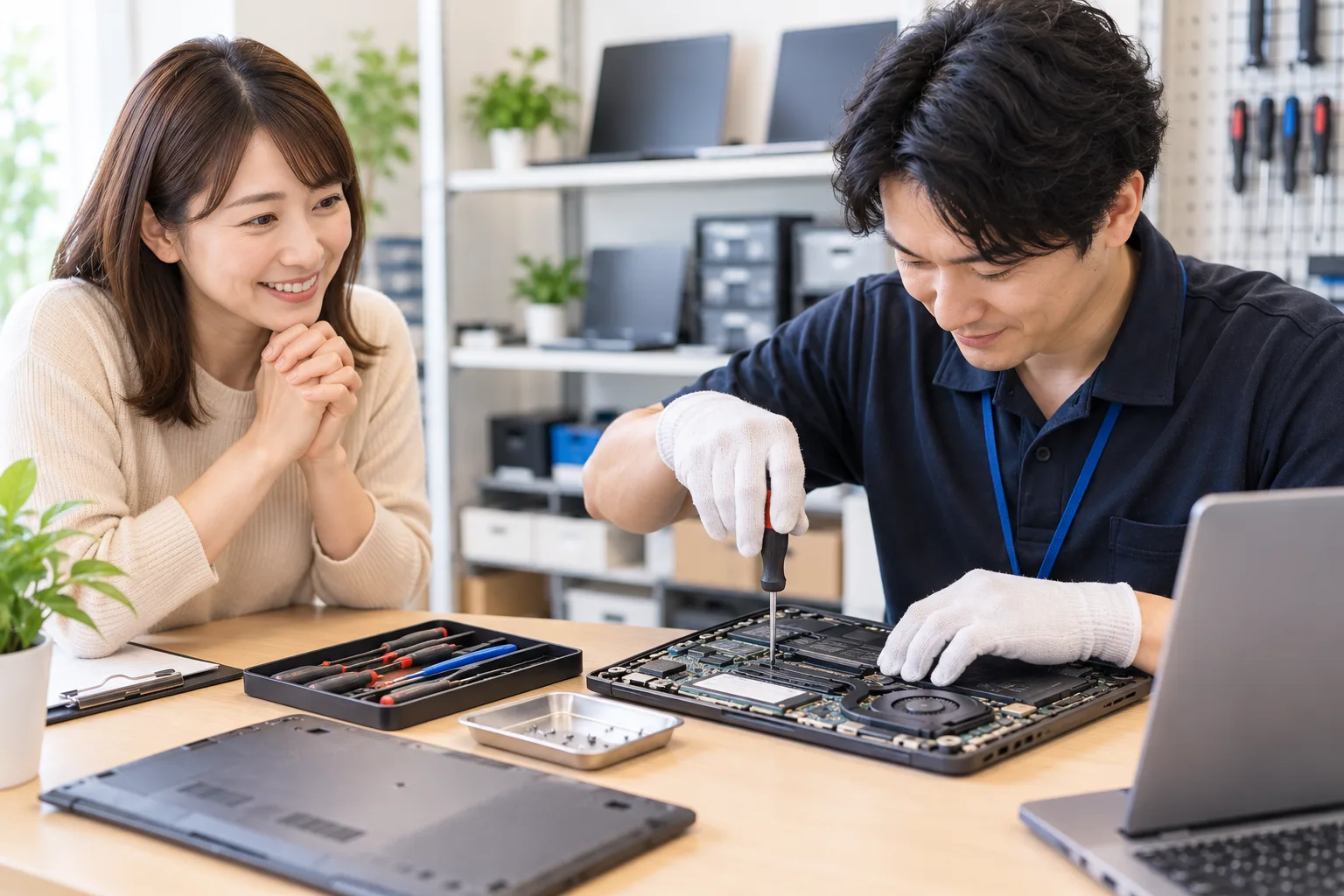 パソコンの修理は「パソコン修理の窓口」へお任せください